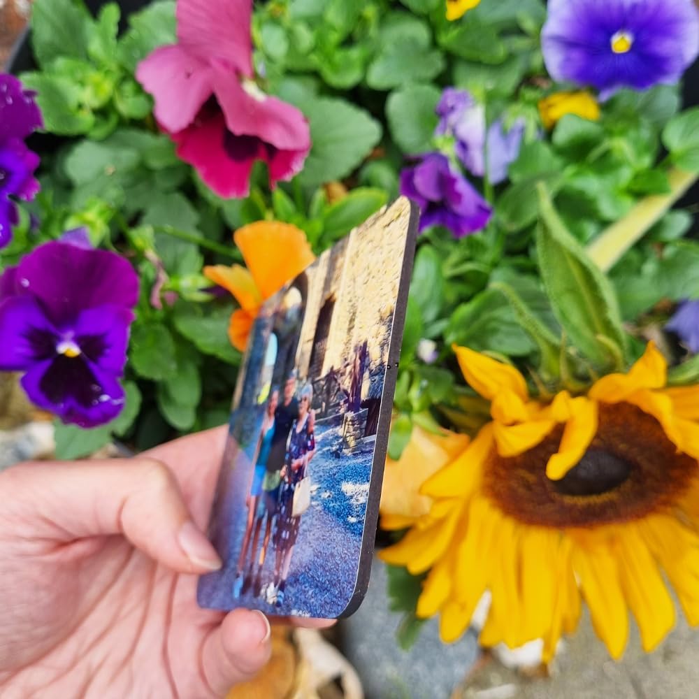 Personalisierter Kühlschrank MAGNET mit Foto Quadrat