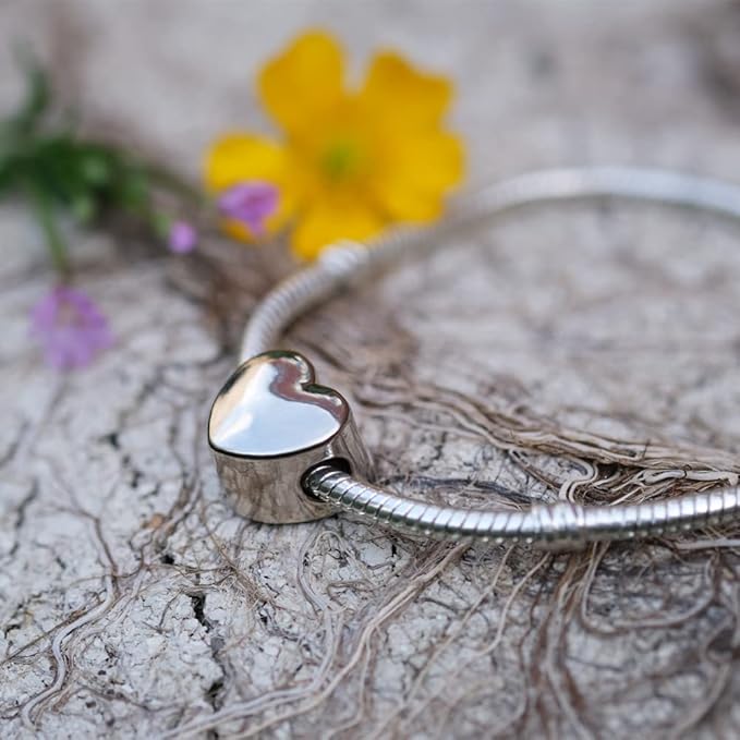 Personalisierter Schmuck mit Bild, Foto-Charm kompatibel mit Pandora-Armband und Kette, Geschenk