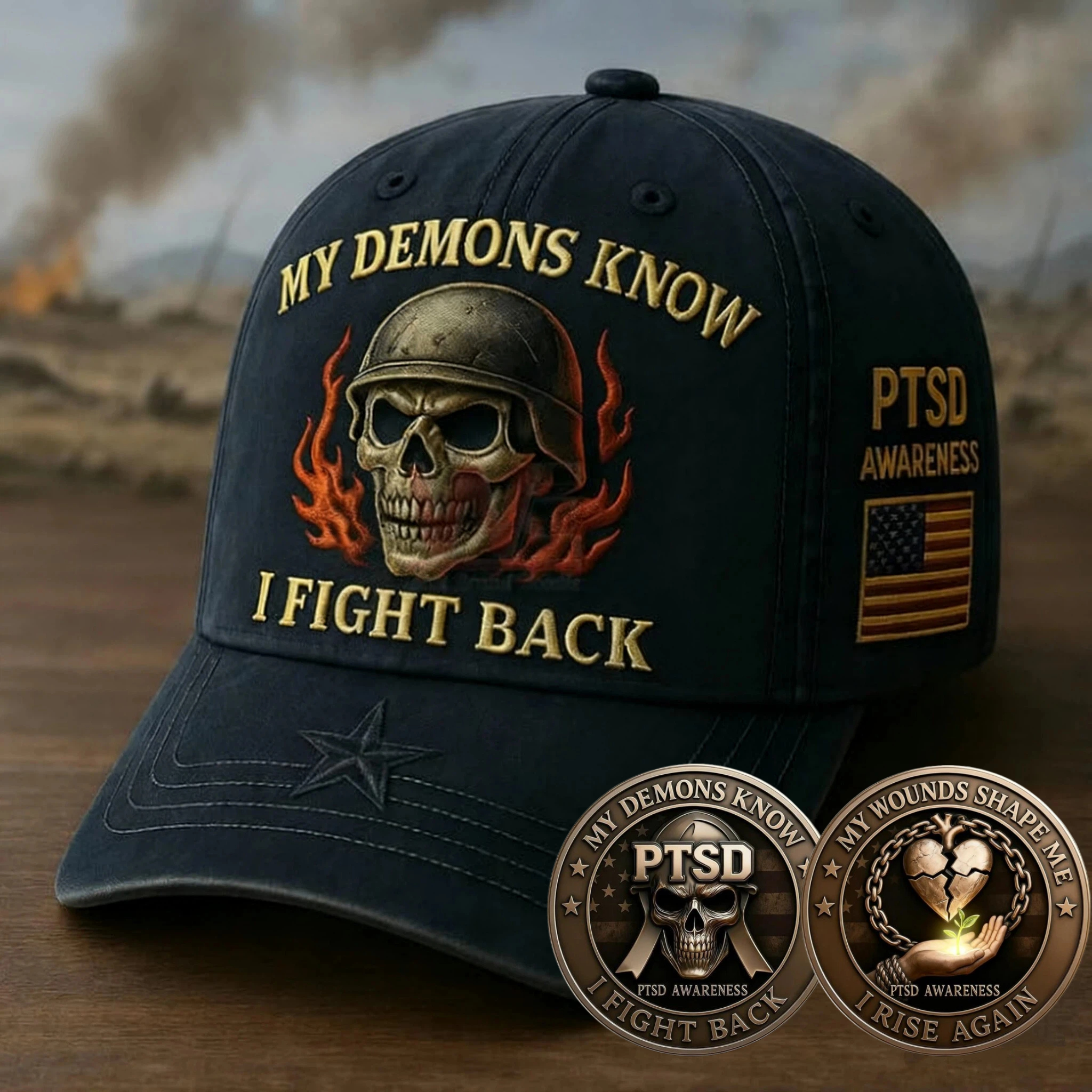 PTSD Awareness Set 🇺🇸 
