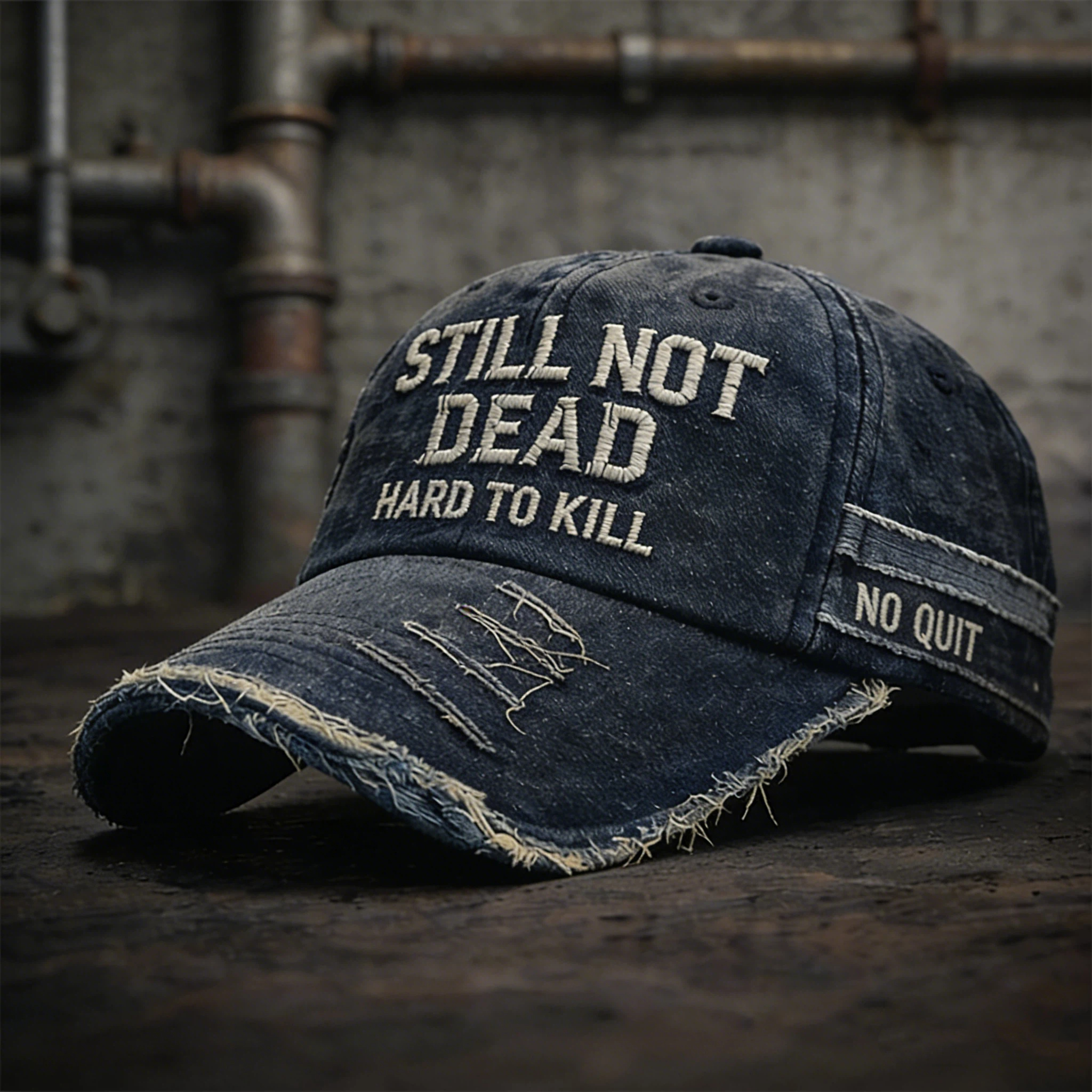 🎉Last Day 49% OFF - STILL NOT DEAD CAP- Hard to Kill. Impossible to Break