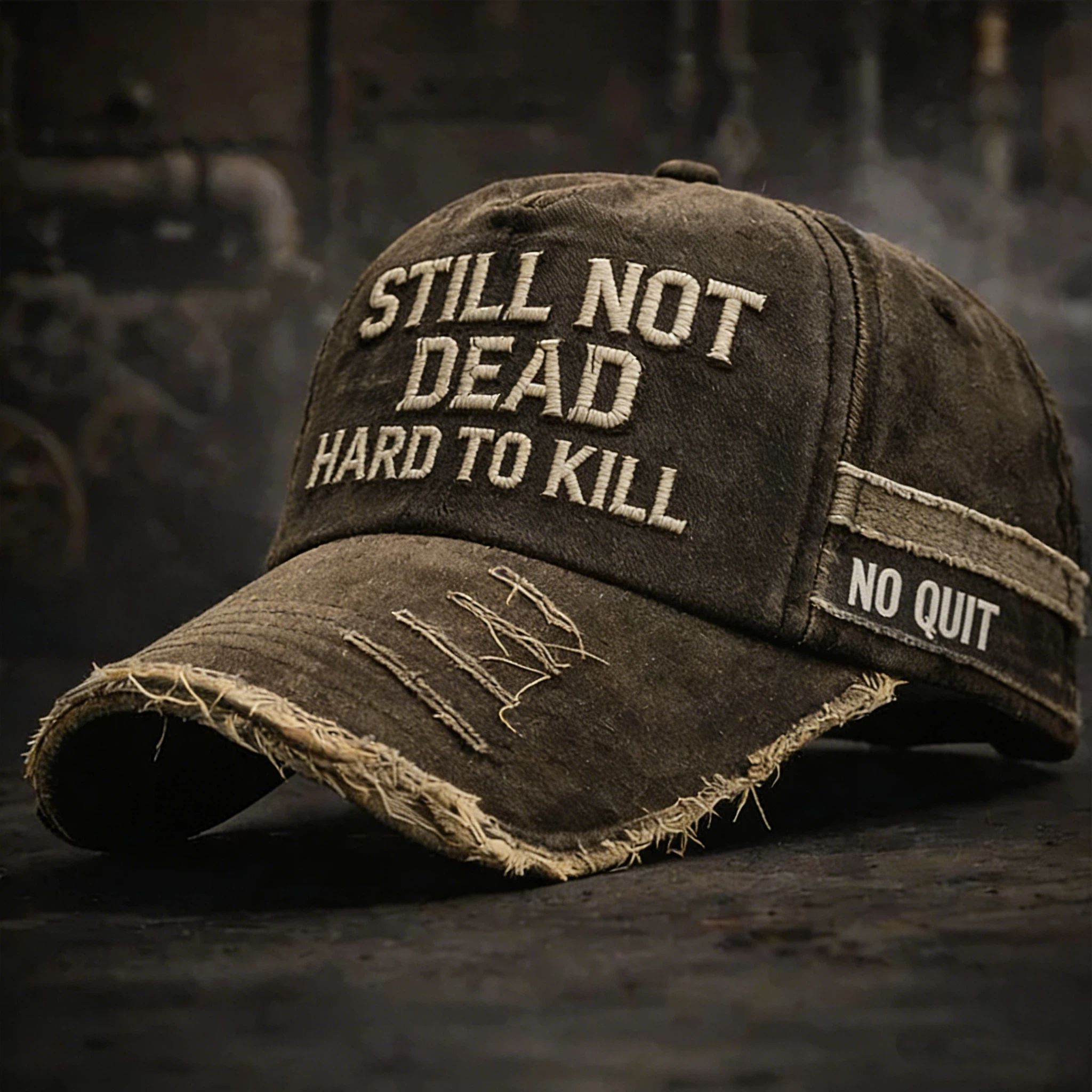 🎉Last Day 49% OFF - STILL NOT DEAD CAP- Hard to Kill. Impossible to Break