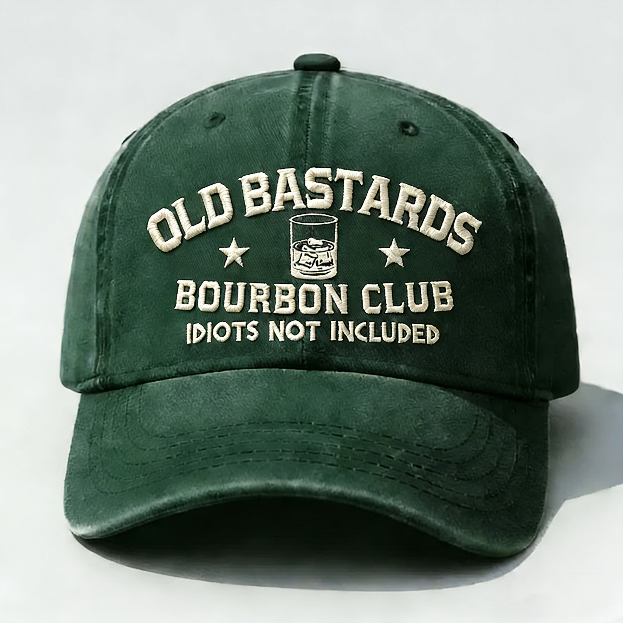 Old Bastards Bourbon Club Idiots Not Included Cap