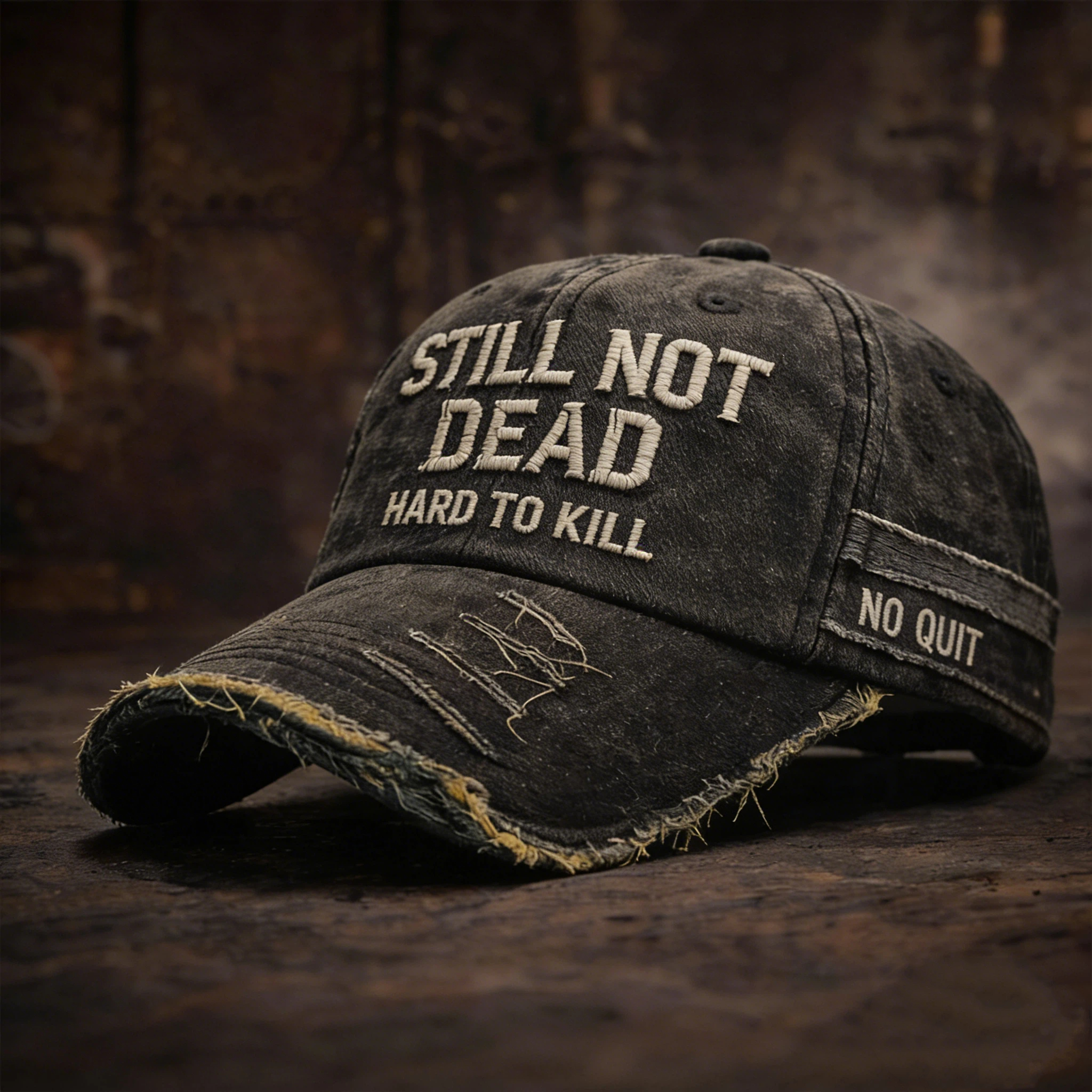 🎉Last Day 49% OFF - STILL NOT DEAD CAP- Hard to Kill. Impossible to Break