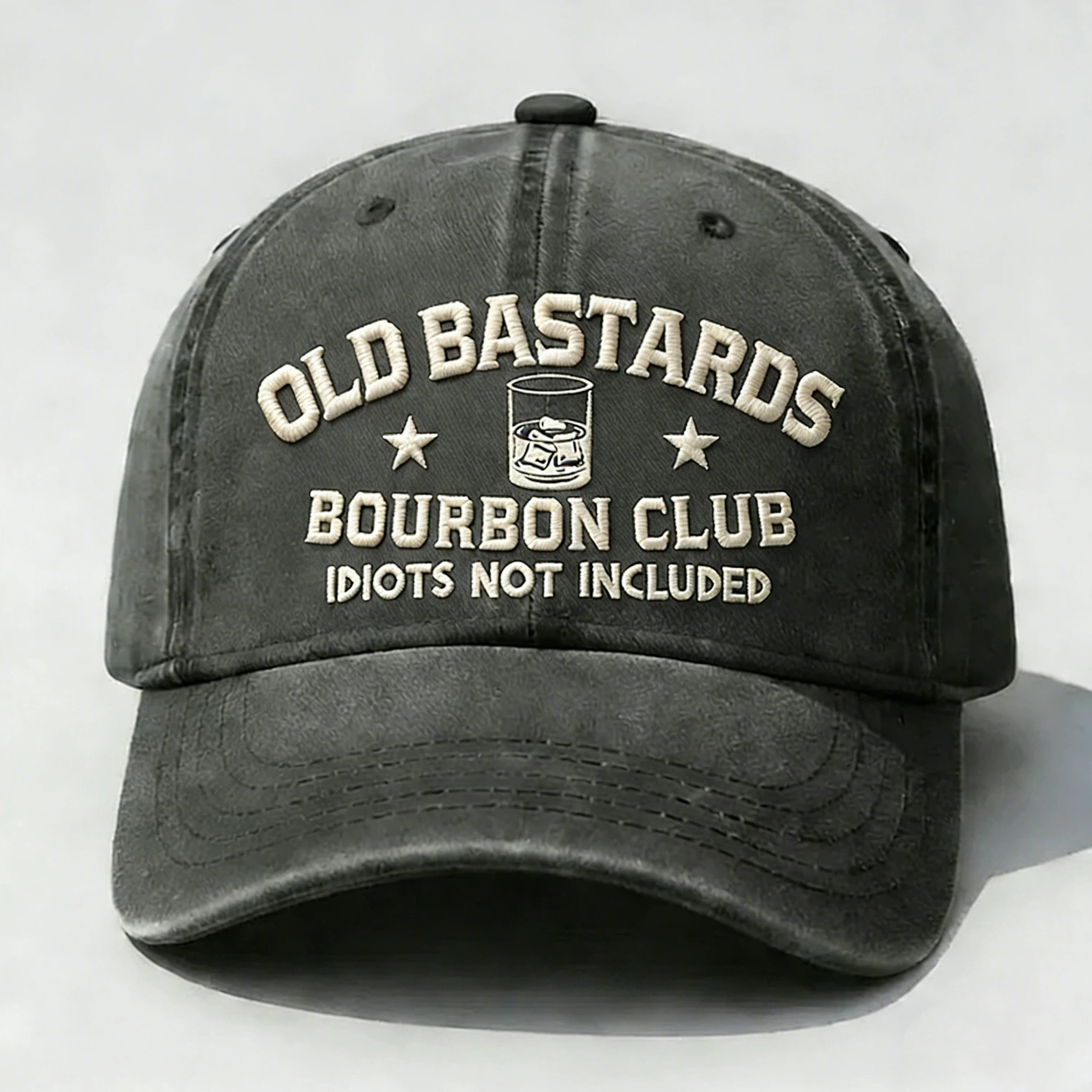 Old Bastards Bourbon Club Idiots Not Included Cap
