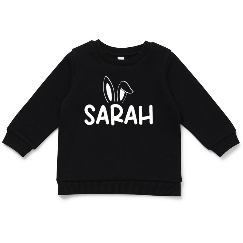 PERSONALIZED EASTER BUNNY EAR SWEATSHIRT
