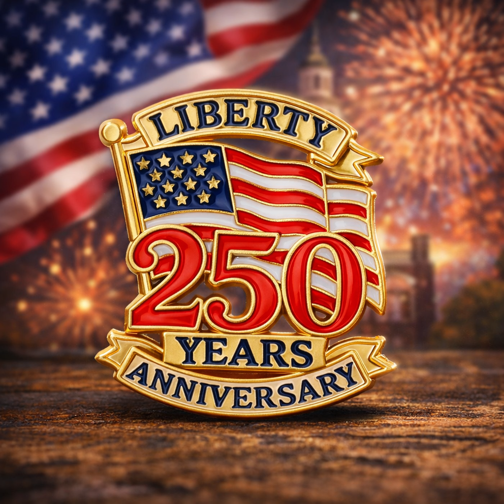 🇺🇸 America 250th Anniversary Enamel Lapel Pins