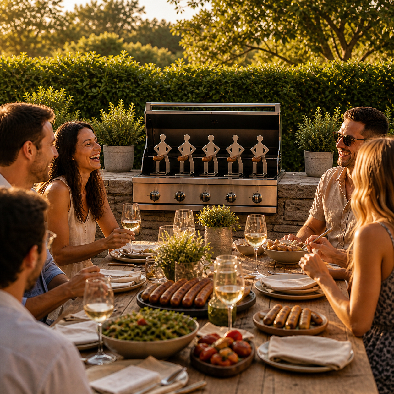 The Grill King™ -- Own Your Court