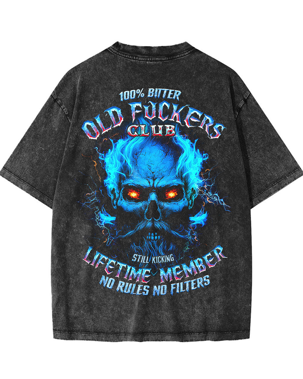 100% Bitter Old Fuckers Club Custom Year Gen X ,Boomer Sweatshirt/T-shirt/Hoodie