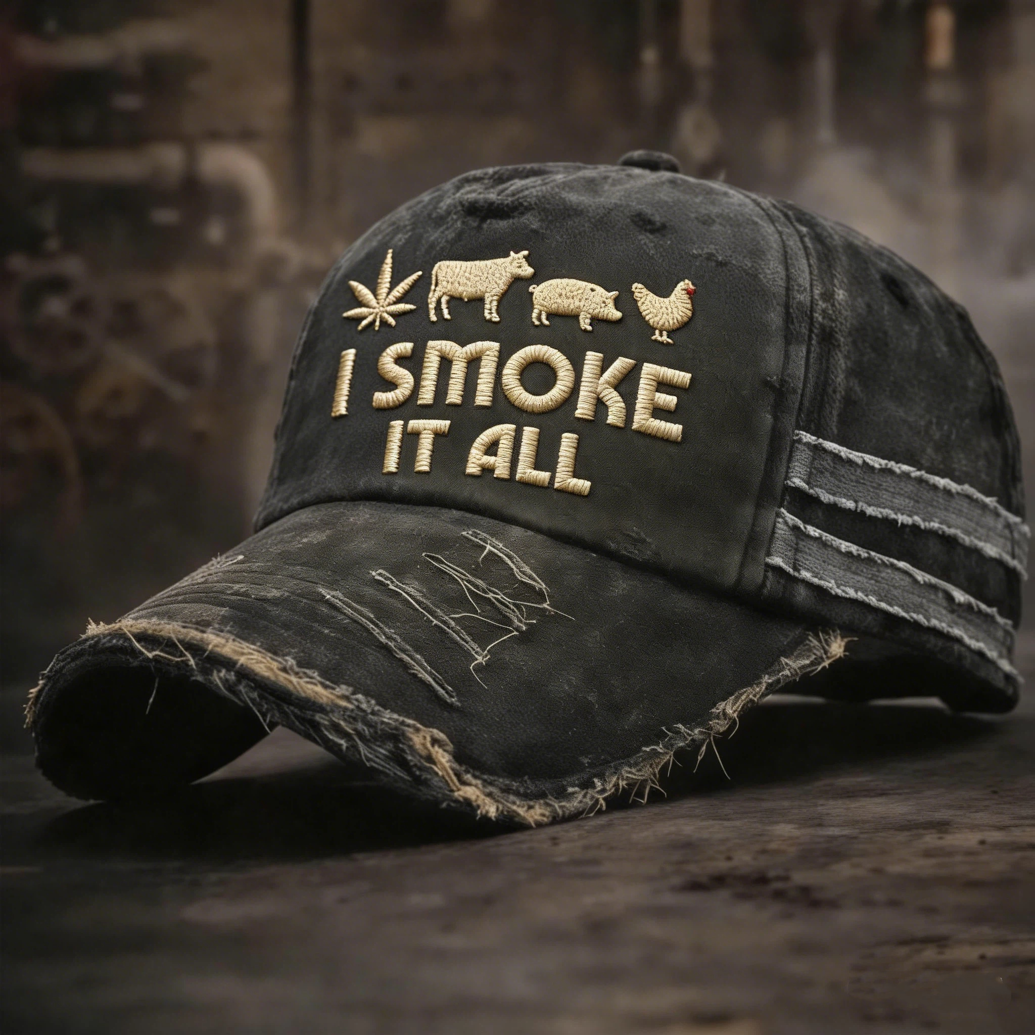🌿I Smoke It All Vintage Cap