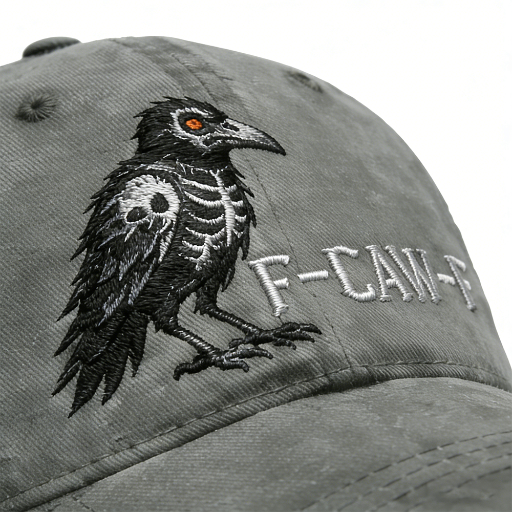 🔥BUY 3 GET 1 FREE🐦‍⬛F-CAW-F Crow Hat