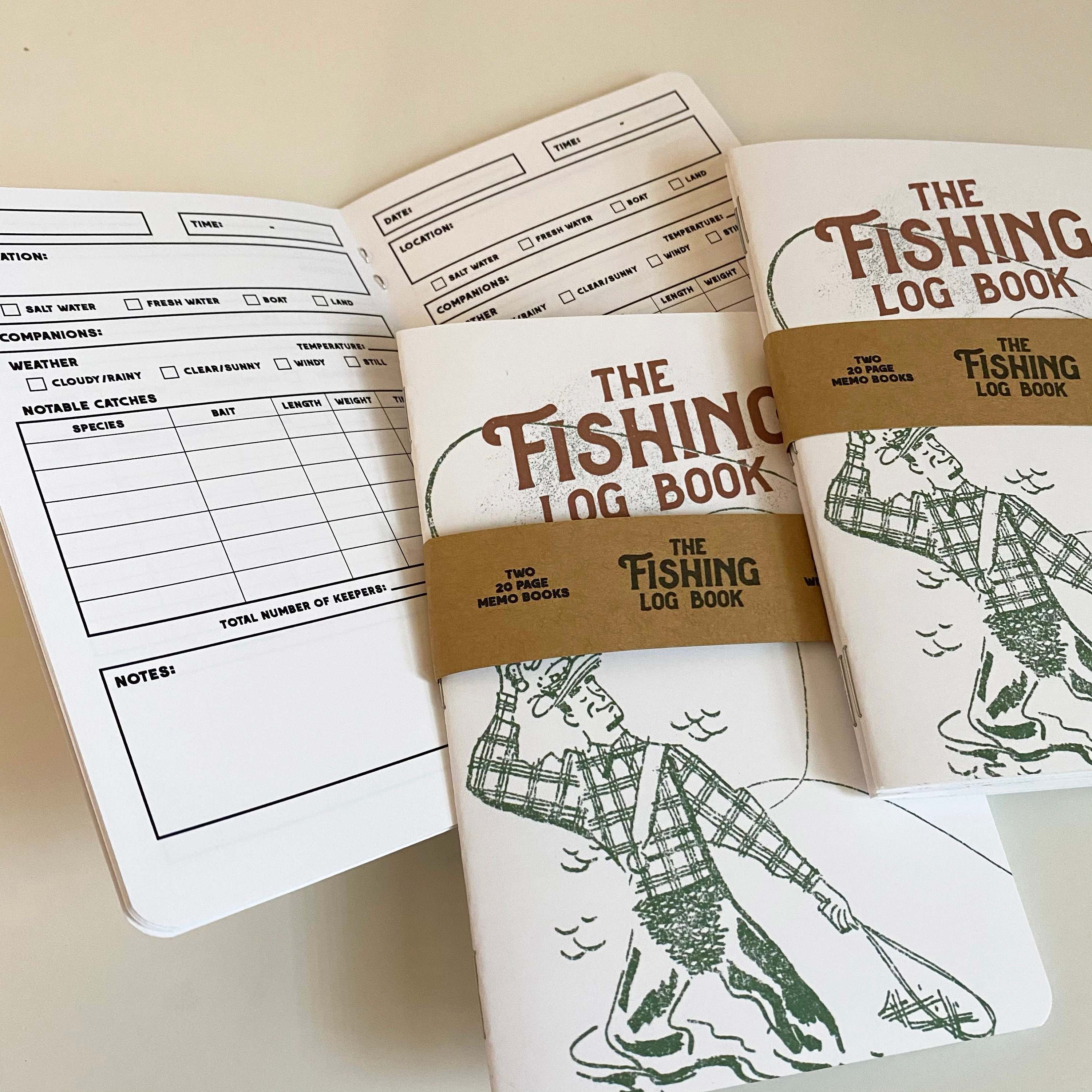🎣Fishing Log Notebook