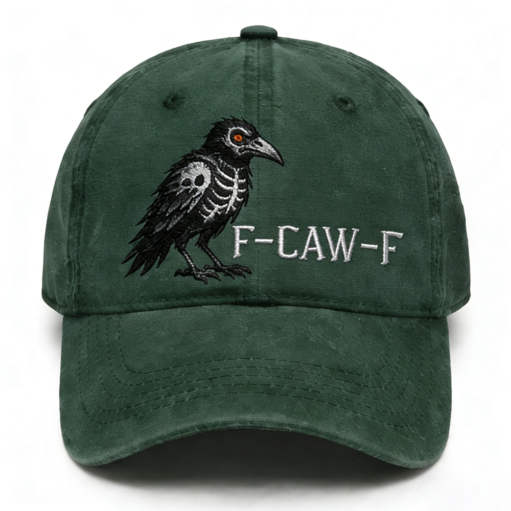 🔥BUY 3 GET 1 FREE🐦‍⬛F-CAW-F Crow Hat