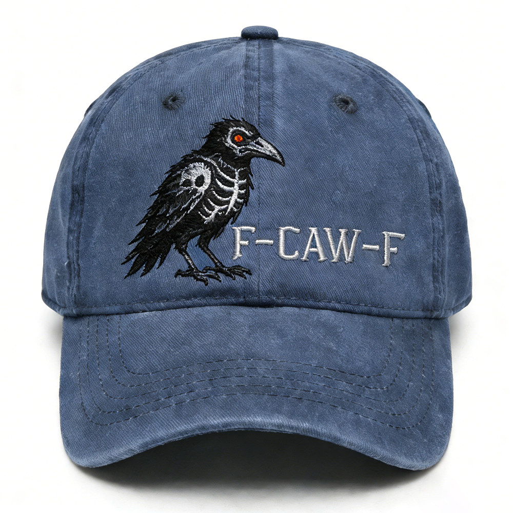 🔥BUY 3 GET 1 FREE🐦‍⬛F-CAW-F Crow Hat