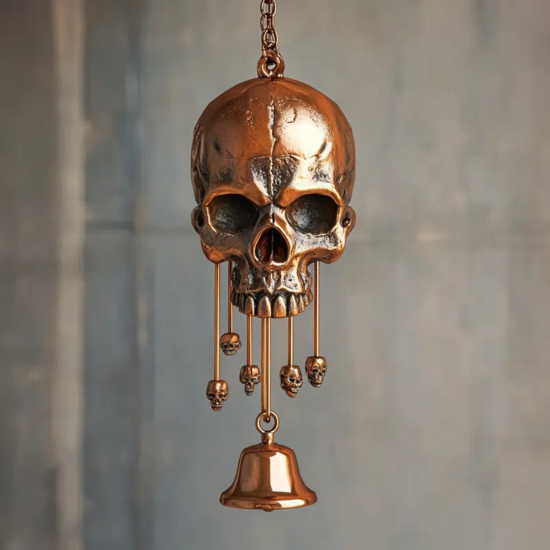 Skull Wind Chime