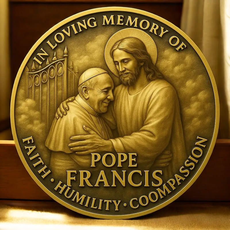 Pope Francis Commemorative Coin