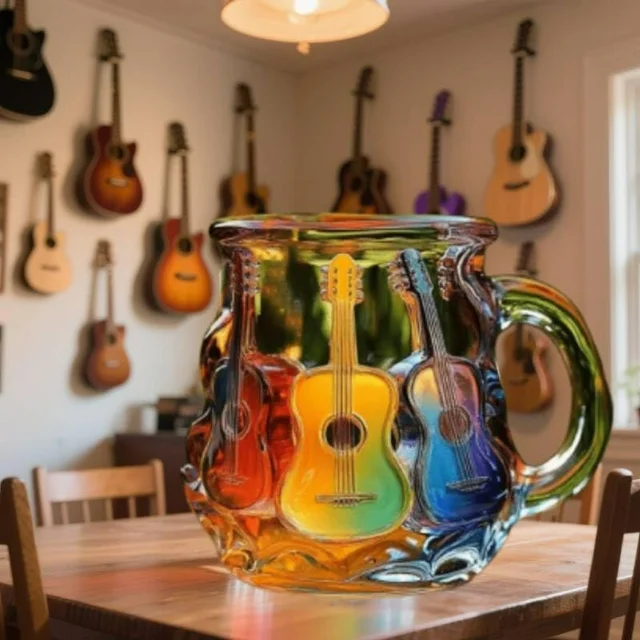 Guitar Art Mug