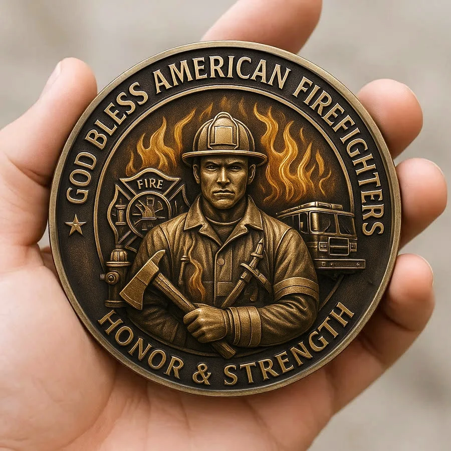 Firefighters Blessing Coin