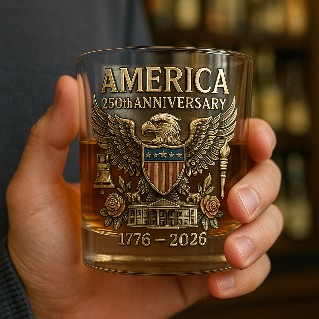 250th Anniversary Whiskey Glass