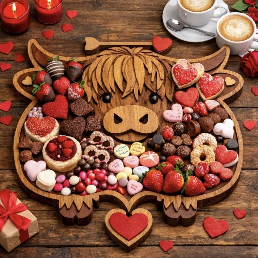 🔥🔥New Year 50% Off--Easter Bunny Wooden Charcuterie Board🐰