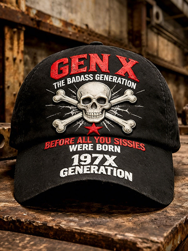 "Gen X" Unisex Retro Hats