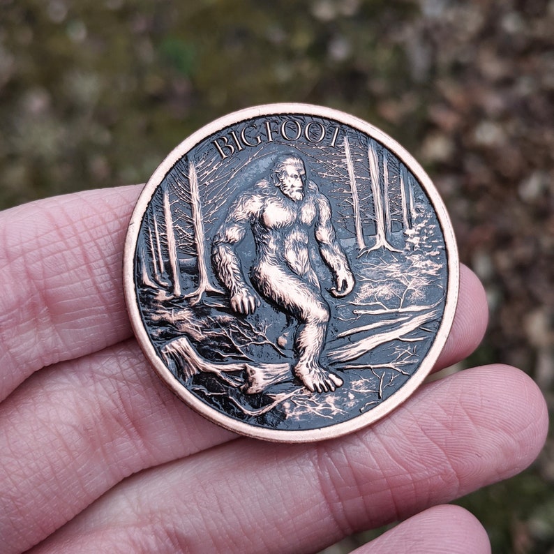👣 Bigfoot Challenge Coin 
