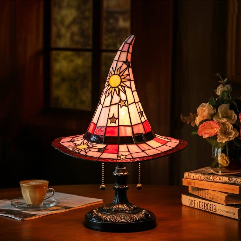 🔥Last 4 hours Sale: Save 50% -Witch Hat Lamps