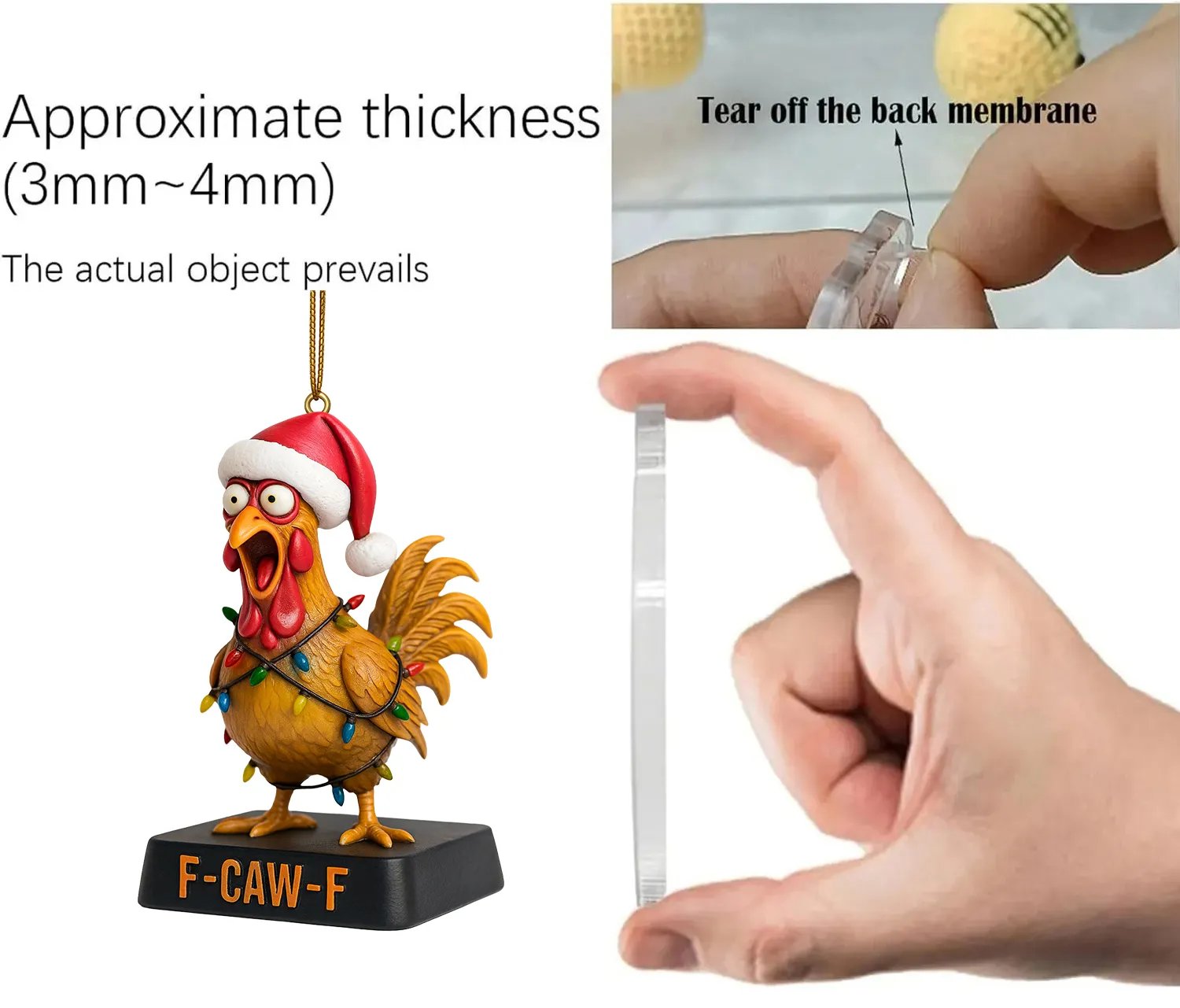 🎅🐔 Funny F-Caw-F Chicken Advent Calendar 2025