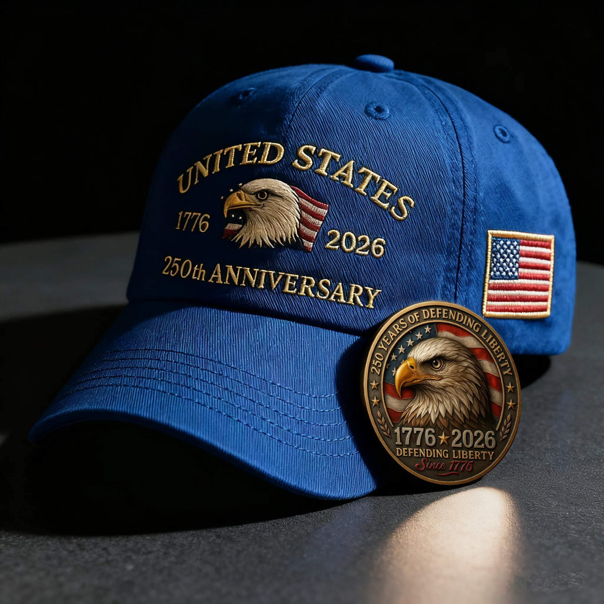 🎉Last Day Only $19.99❤️America 250th Anniversary Hat 🇺🇸🎁Free Symbolizes Honor Gift