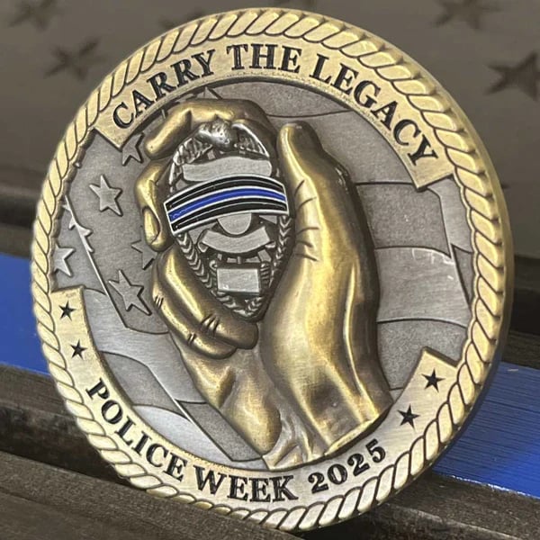 POLICE WEEK 2025 CHALLENGE COIN