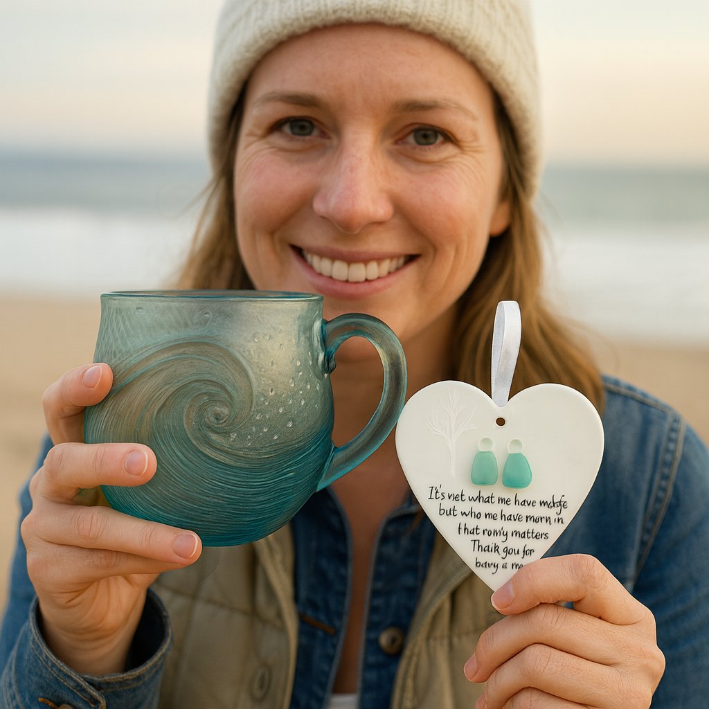 🎄Unique gift🔥Sea Glass Collection Set (Free gift included with purchase)🎁