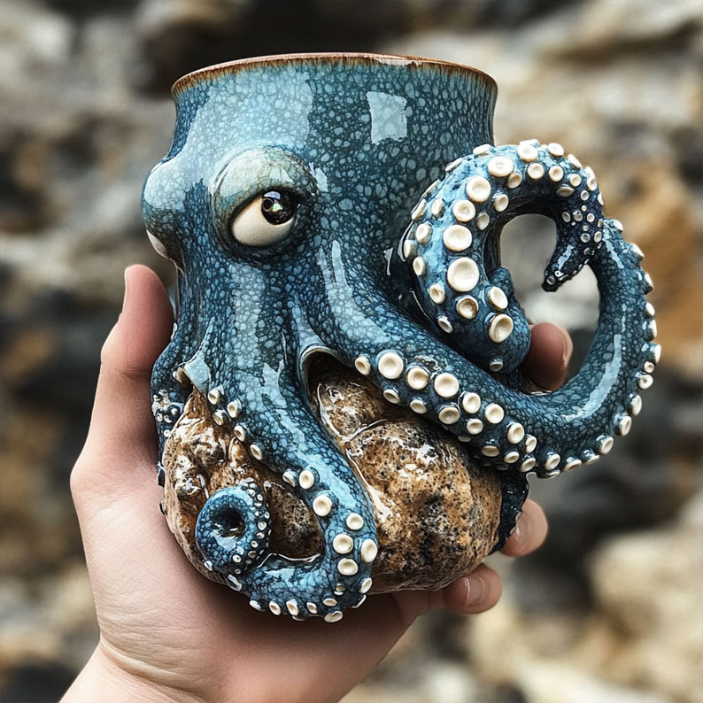 Ocean Creature Octopus Mug