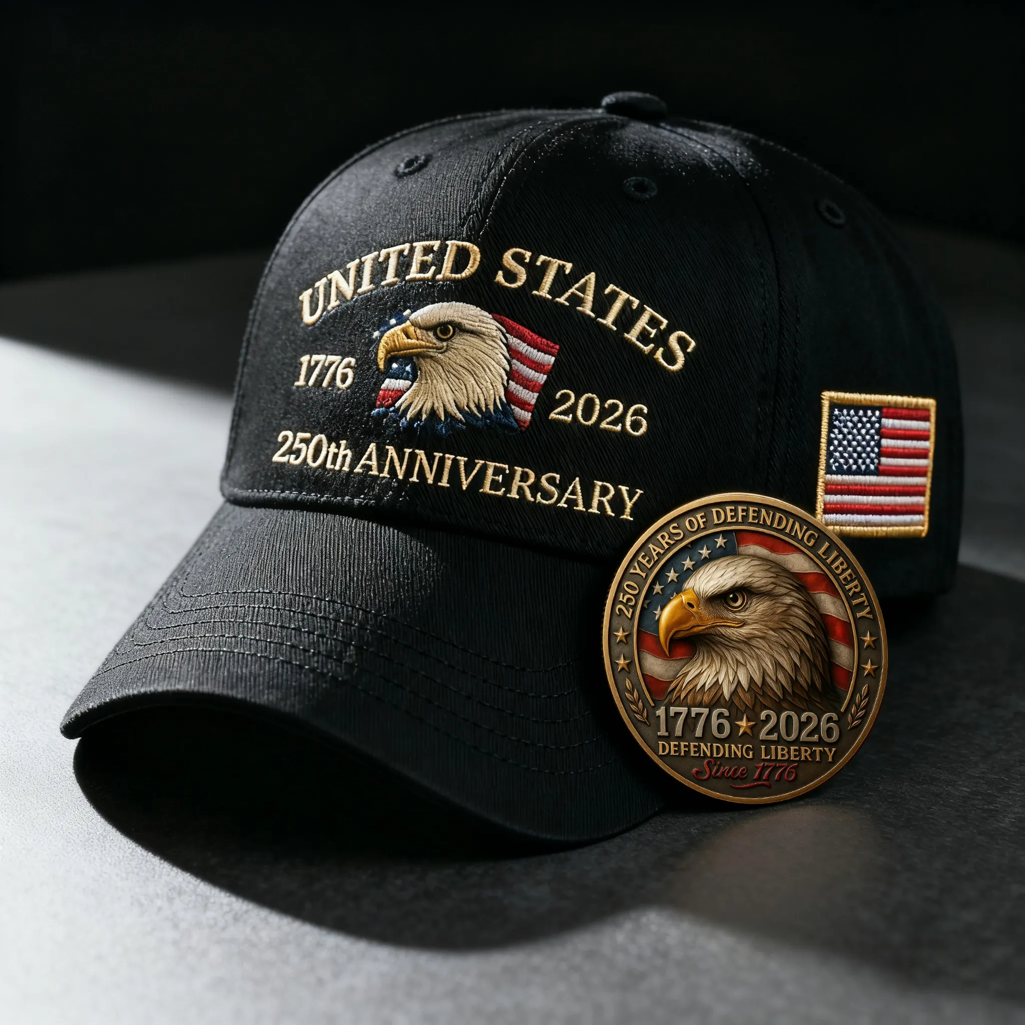 🎉Last Day Only $19.99❤️America 250th Anniversary Hat 🇺🇸🎁Free Symbolizes Honor Gift
