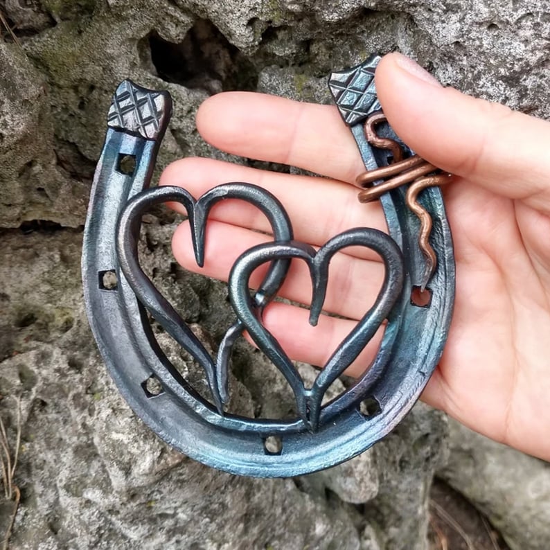 Handmade Horseshoe Memorial Gift