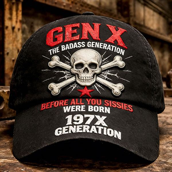 "Gen X" Unisex Retro Hats