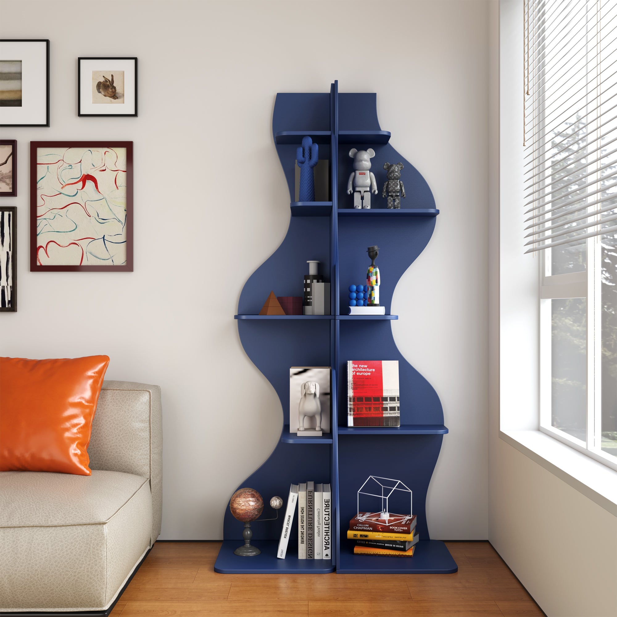 KYLIZE Viva La Vida Series Flamenco Wave Display Shelf – Kylize
