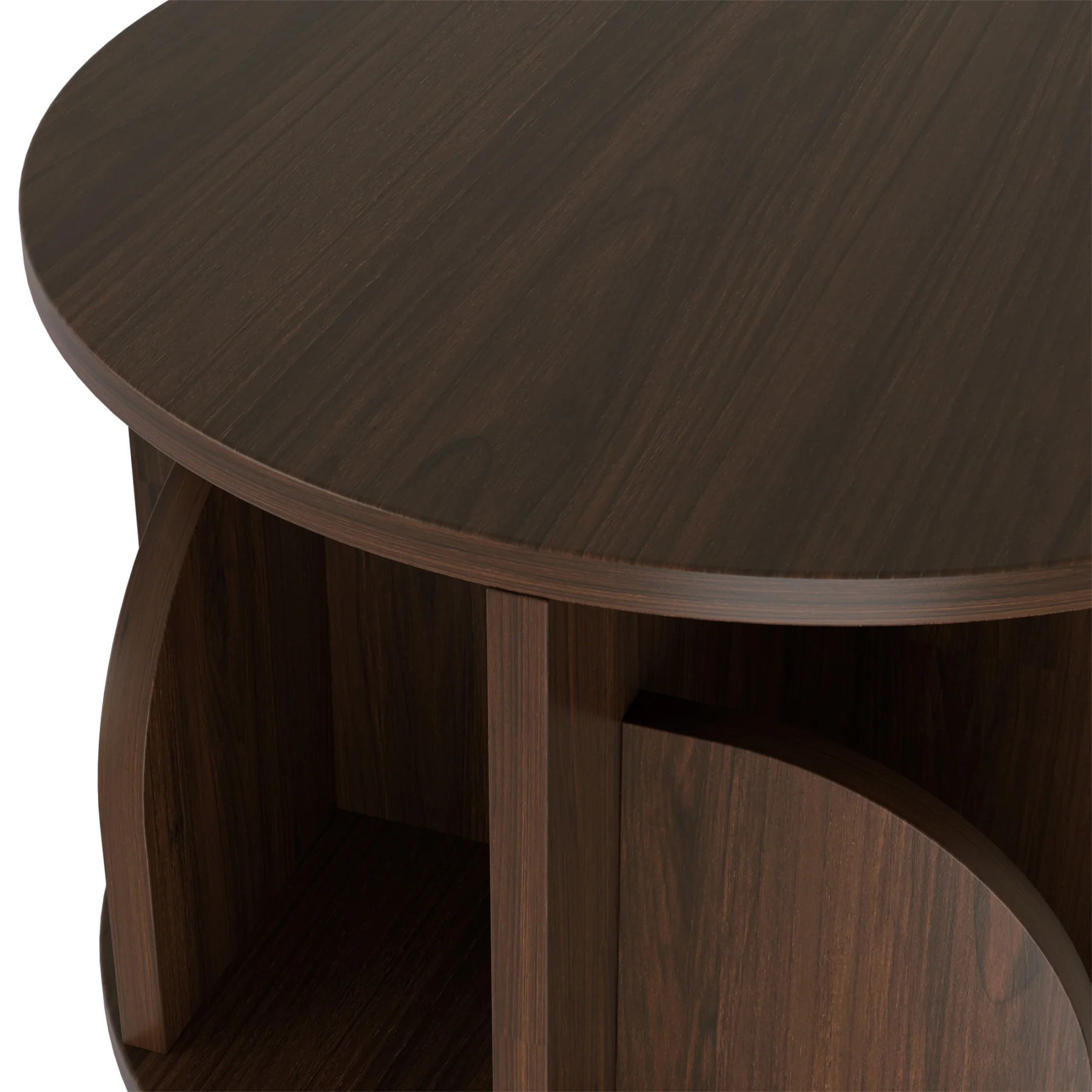   Rotating Bookshelf 360 Degree Storage Rack