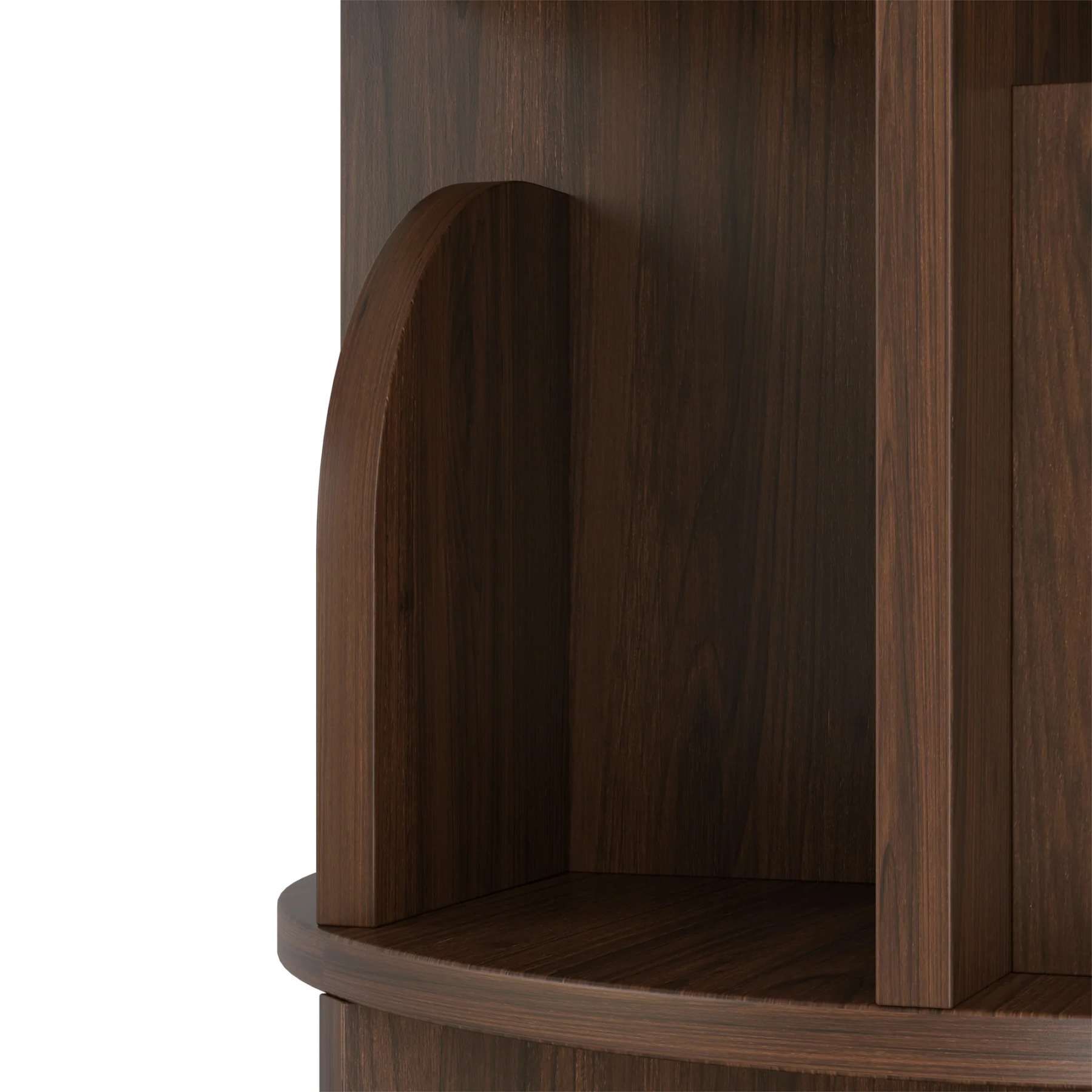   Rotating Bookshelf 360 Degree Storage Rack