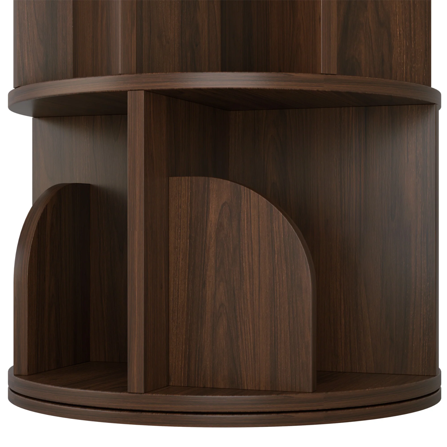   Rotating Bookshelf 360 Degree Storage Rack