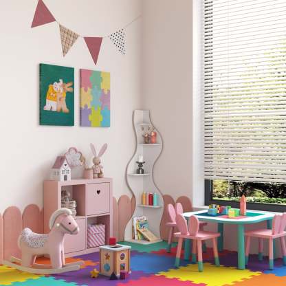 KYLIZE Viva La Vida Series Flamenco Wave Display Shelf