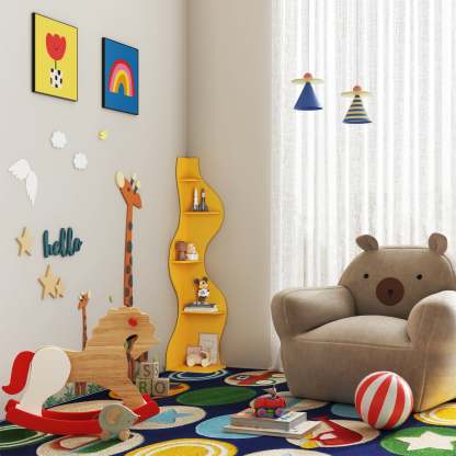 KYLIZE Viva La Vida Series Flamenco Wave Display Shelf