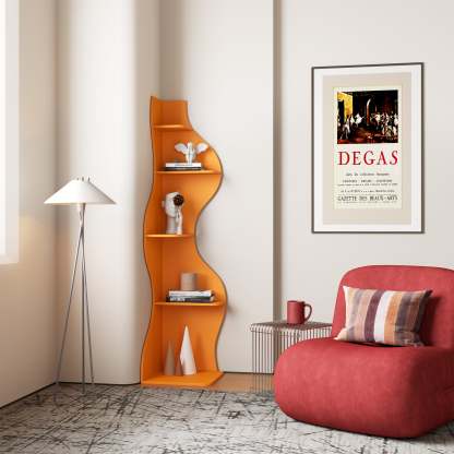 KYLIZE Viva La Vida Series Flamenco Wave Display Shelf