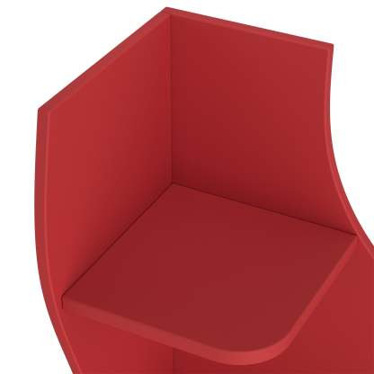 KYLIZE Viva La Vida Series Flamenco Wave Display Shelf