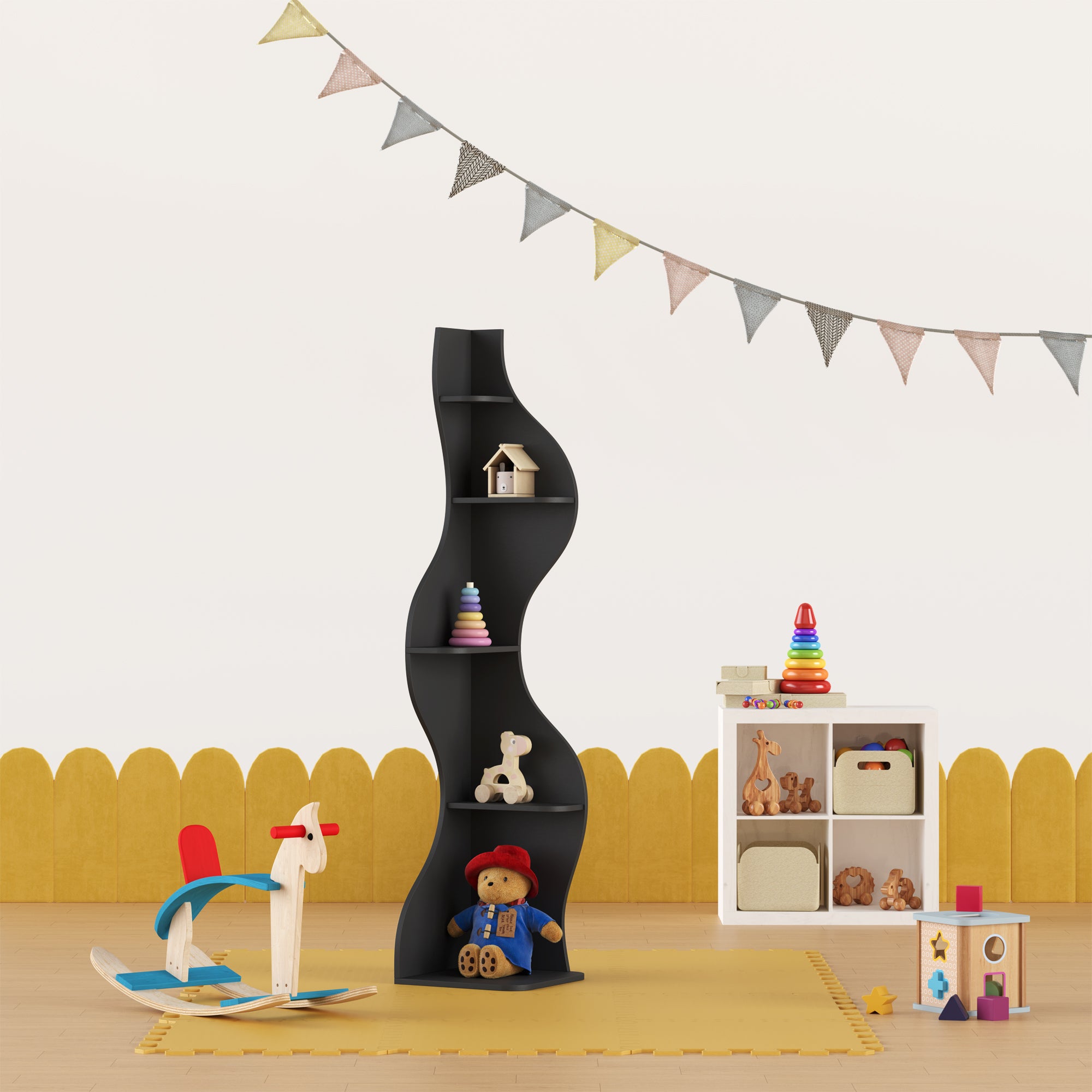 KYLIZE Viva La Vida Series Flamenco Wave Display Shelf