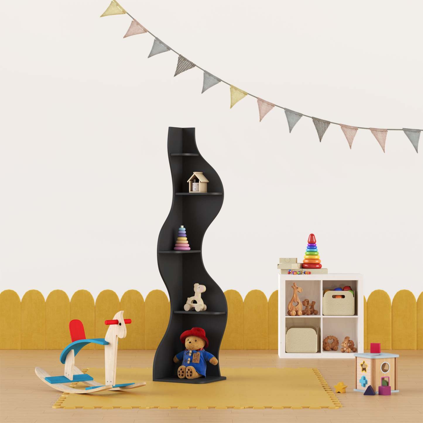 KYLIZE Viva La Vida Series Flamenco Wave Display Shelf