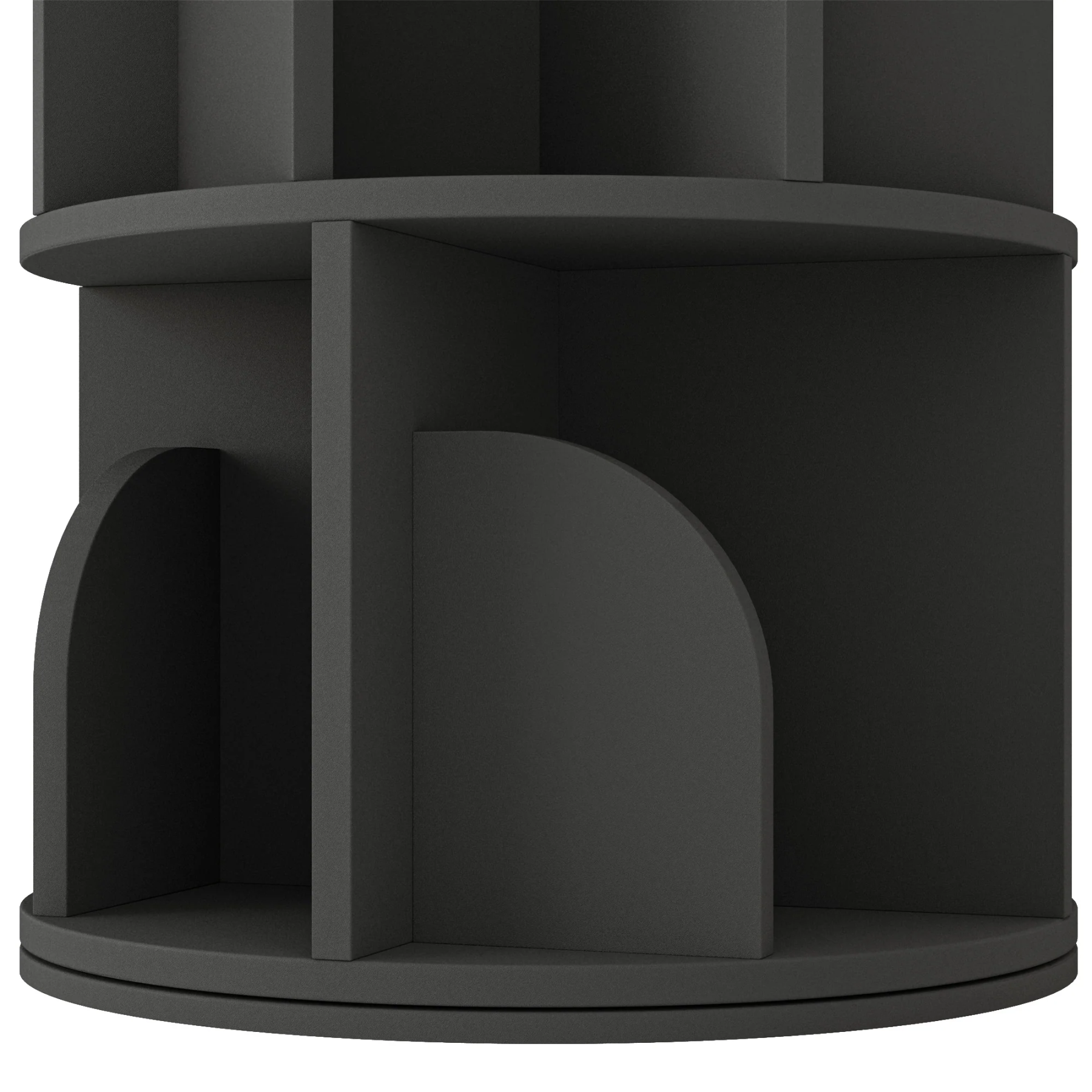   Rotating Bookshelf 360 Degree Storage Rack