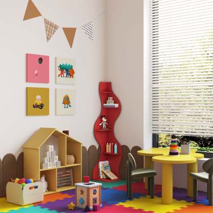 KYLIZE Viva La Vida Series Flamenco Wave Display Shelf