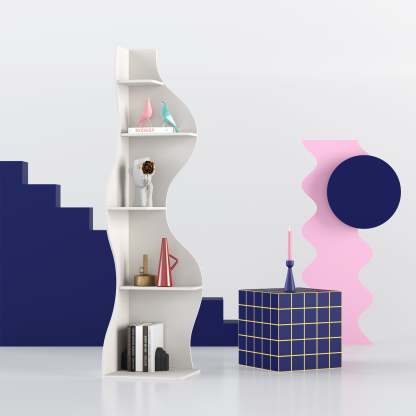 KYLIZE Viva La Vida Series Flamenco Wave Display Shelf