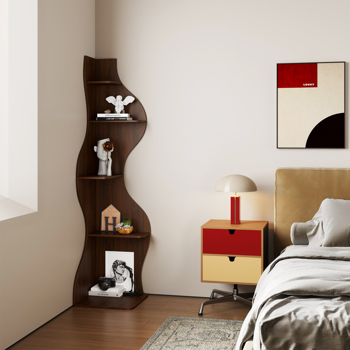 KYLIZE Viva La Vida Series Flamenco Wave Display Shelf