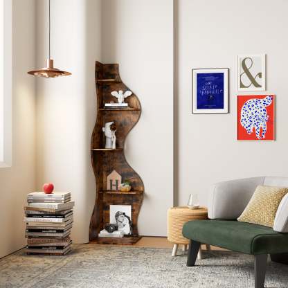 KYLIZE Viva La Vida Series Flamenco Wave Display Shelf