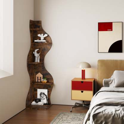 KYLIZE Viva La Vida Series Flamenco Wave Display Shelf